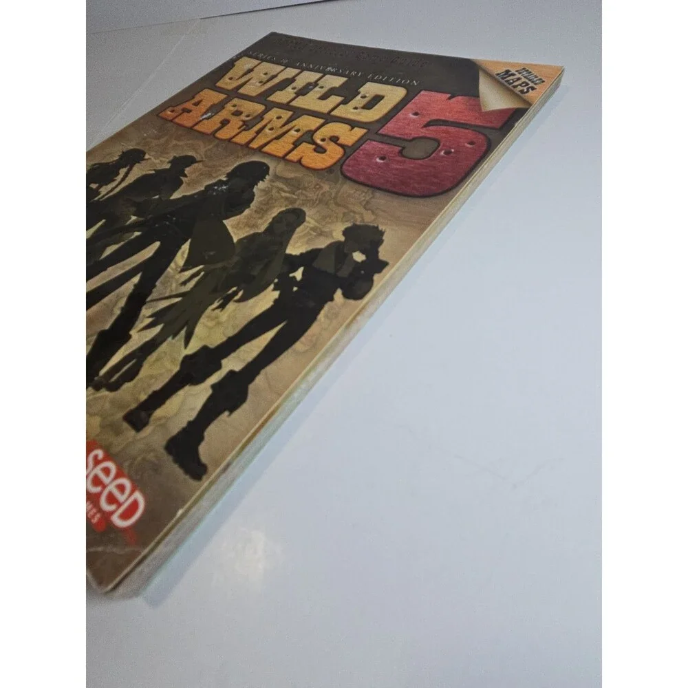 Wild Arms 5 Prima Official Strategy Guide 10th Anniversary PlayStation 2 *EUC